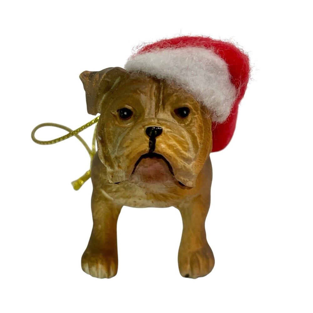 English Bulldog Christmas Ornament Canine Assoc Collector Series III ACA